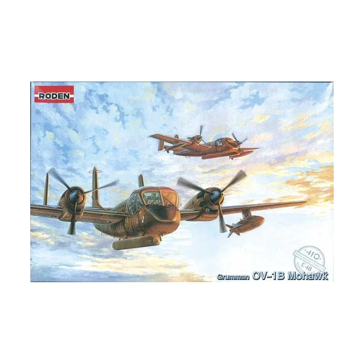 Grumman OV-1 B / OV-1 C Mohawk, 1/48 - Roden 410