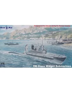 Italian CB Class Midget Submarines, 1/72 - Micro Mir AMP MM72-026