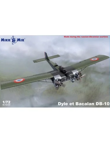 Dyle et Bacalan DB-10 French bomber, 1/72 - Micro Mir AMP MM72-030