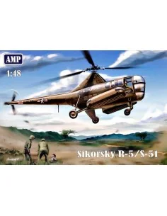 [NO_DESC] Sikorsky R-5/S-51 USAF rescue, 1/48 - Micro Mir AMP AMP48002