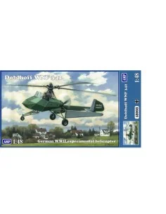 Doblhoff WNF 342 WWII German Experimenta Helicopter, 1/48 - Micro M...