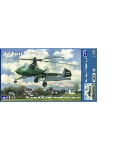 [NO_DESC] Doblhoff WNF 342 WWII German Experimenta Helicopter, 1/48...