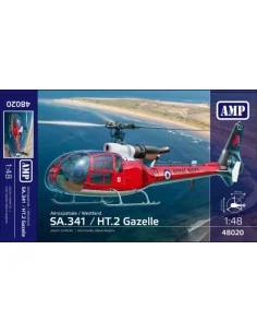 SA.341 / HT.2 Gazelle Aerospatiale / Westland, 1/48 - Micro Mir AMP...