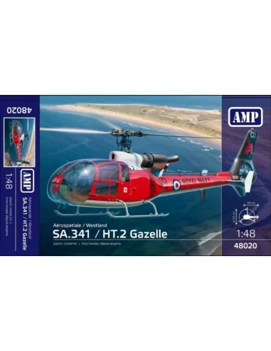 SA.341 / HT.2 Gazelle Aerospatiale / Westland, 1/48 - Micro Mir AMP...