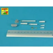 120 mm L/44 Barrel for German Tank Leopard 2A4/A5 (Universal), 1/35...