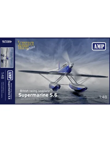 Supermarine S-6 British racing seaplane, 1/48 - Micro Mir AMP AMP48025