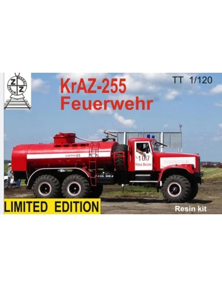 KrAZ-255 Feuerwehr, 1/120 - ZZ Modell ZZ12014