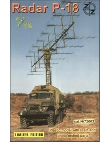 P-18 Soviet radar vehicle, 1/72 - ZZ Modell ZZ72003