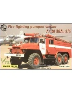 AZ-40 Ural-375 fire fighter, 1/72 - ZZ Modell ZZ72009