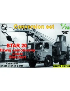 STAR 20 Dzwig samobiezvy crane Bleichert (Conversion Set), 1/72 - Z...