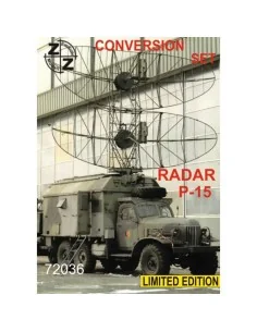 Radar P-15 (Conversion Set, without vehicle), 1/72 - ZZ Modell ZZ72036
