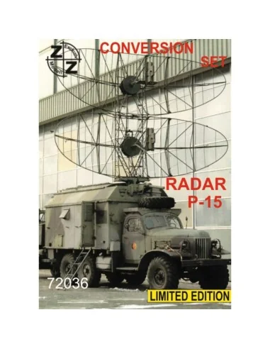 Radar P-15 (Conversion Set, without vehicle), 1/72 - ZZ Modell ZZ72036