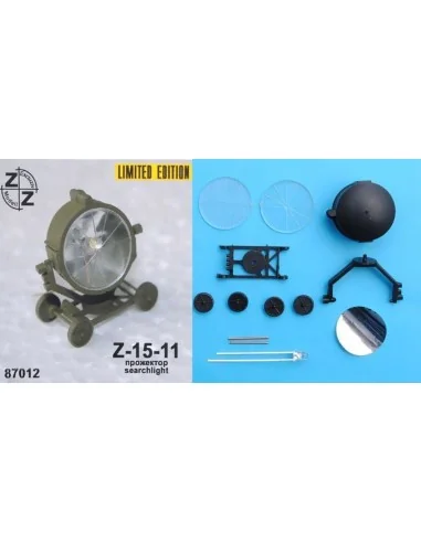 Z-15-11 searchlight, 1/87 - ZZ Modell ZZ87012