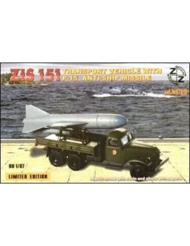 ZiS-151 vehicle w. P-15 anti-ship miss., 1/87 - ZZ Modell ZZ87019