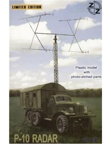 P-10 Soviet radar vehicle, 1/87 - ZZ Modell ZZ87025