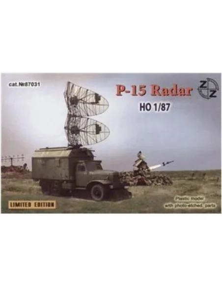 P-15 soviet radar vehicle, 1/87 - ZZ Modell ZZ87031