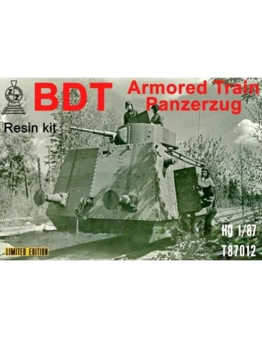 BDT Armored Train Panzerzug, 1/87 - ZZ Modell ZZ-T87012