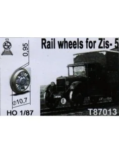 Rail wheels for ZiS-5, 1/87 - ZZ Modell ZZ-T87013