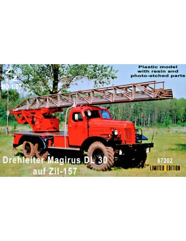 Drehleiter Magirus DL30 auf Zil-157 Limited Edition, 1/87 - ZZ Mode...