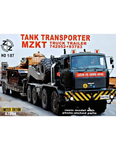 Volat MZKT Tank Transporter, Limited Edit Edition, 1/87 - ZZ Modell...