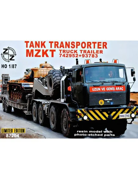 [NO_DESC] Volat MZKT Tank Transporter, Limited Edit Edition, 1/87 -...