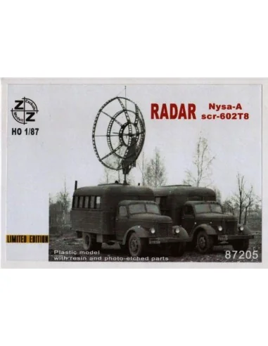 Nysa-A scr-602T8 radar, 1/87 - ZZ Modell ZZ87205