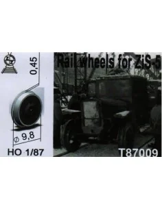 Rail wheels for ZiS-5, 1/87 - ZZ Modell ZZ-T87009