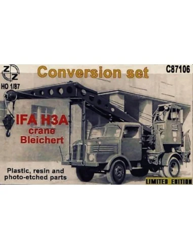 IFA H3A Crane Bleichert, Conversion Set, 1/87 - ZZ Modell ZZ-C87106