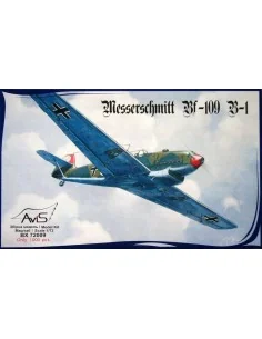 Me Bf-109 B-1 WWII German fighter, 1/72 - Avis AV72009