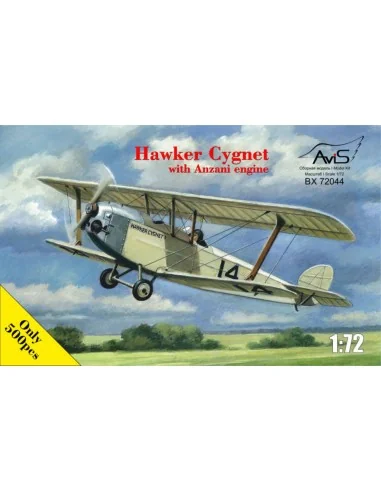 Hawker Cygnet with Anzani engine, 1/72 - Avis AV72044