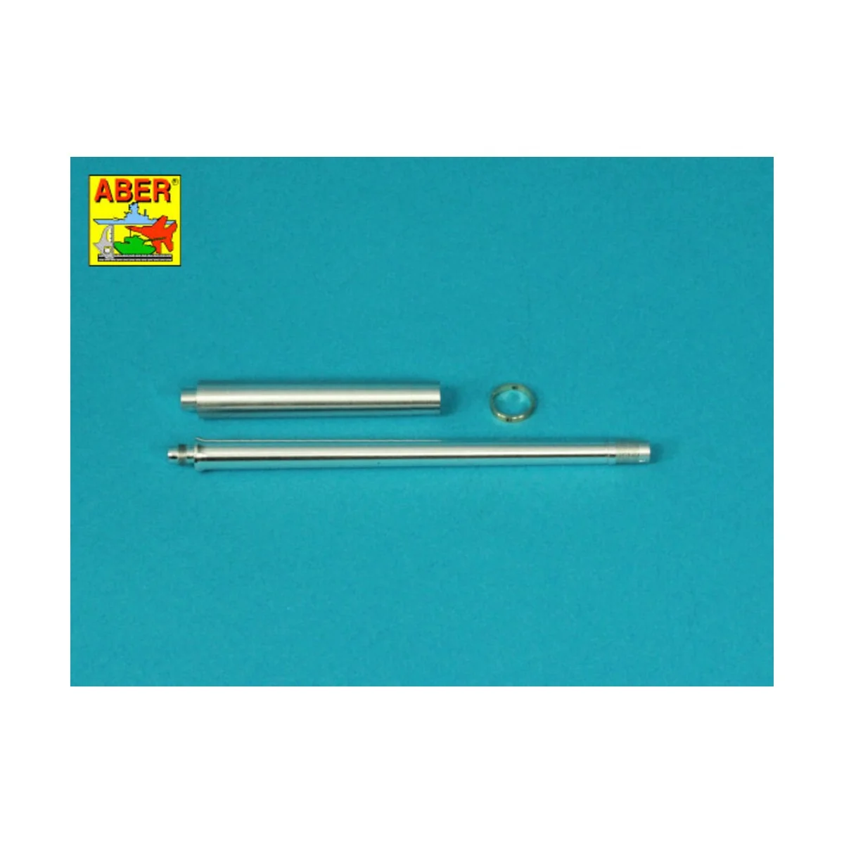 Barrel for German 75 mm PaK 40 gun without muzzle brake, 1/16 - Abe... Barrel for German 75 mm PaK 40 gun without muzzle brake, 1/16 - Abe...