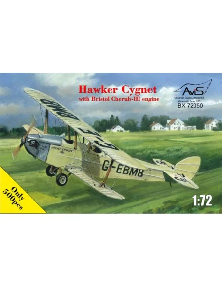 Hawker Cygnet with Bristol Cherub - III engine, 1/72 - Avis AV72050