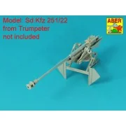 Barrel for German 75 mm PaK 40 gun without muzzle brake - Aber Mode...