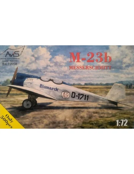 [NO_DESC] Messerschmitt M.23b, 1/72 - Avis AV72058