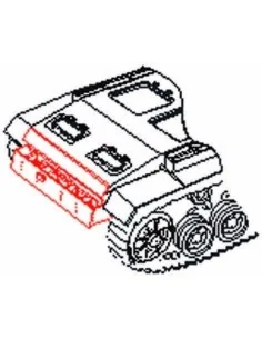 [NO_DESC] StuG.III early version New rear supers. Für Tamiya-Bausat...