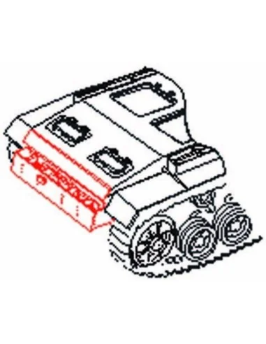 StuG.III early version New rear supers. Für Tamiya-Bausatz, 1/35 - ...