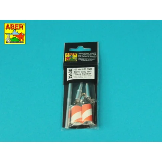 120 mm L/55 CN08 Barrel to K2 Tank Black Panther - Aber Models 35 L...