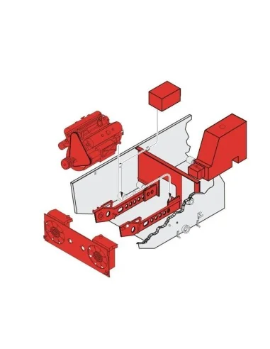 StuG III Ausf. G Engine Set for Dragon, 1/35 - CMK 129-3135