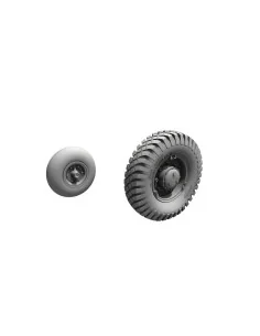 Laffly V15T Wheels / for 1/35 ICM kit, 1/35 - CMK 129-3149