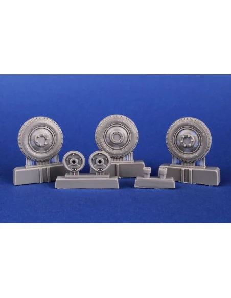 V3000S/SSM Maultier Wheels / for ICM kits, 1/35 - CMK 129-3154