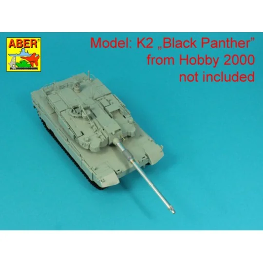 120 mm L/55 CN08 Barrel to K2 Tank Black Panther, 1/35 - Aber Model...