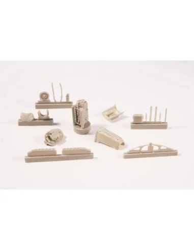 Le Rhóne 9J-French WWI Rotary Engine, 1/32 - CMK 129-5105