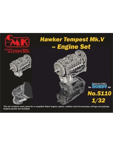 Tempest-Engine Set for Special Hobby kit, 1/32 - CMK 129-5110