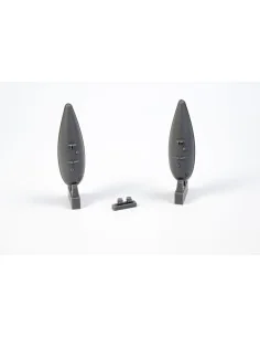 P-51D Mustang Metal Drop Tank w/jutting filler neck(2 pcs), 1/32 - ...