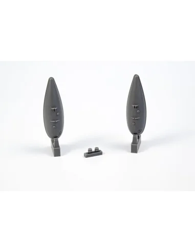 P-51D Mustang Metal Drop Tank w/jutting filler neck(2 pcs), 1/32 - ...