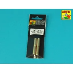 WEIGHT FOR PLASTIC MODELS 25 x 9 mm x 4 pcs. - Aber Models MW-09