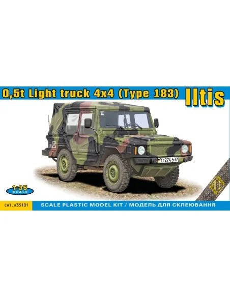 0, 5t Light truck 4x4 (type 183) Iltis, 1/35 - ACE ACE35101