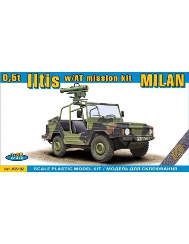 [NO_DESC] 0, 5t Iltis w/AT mission kit MILAN, 1/35 - ACE ACE35102