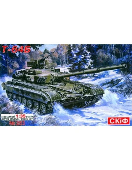 T 64 B Soviet Main Battle Tank, 1/35 - Skif MK203