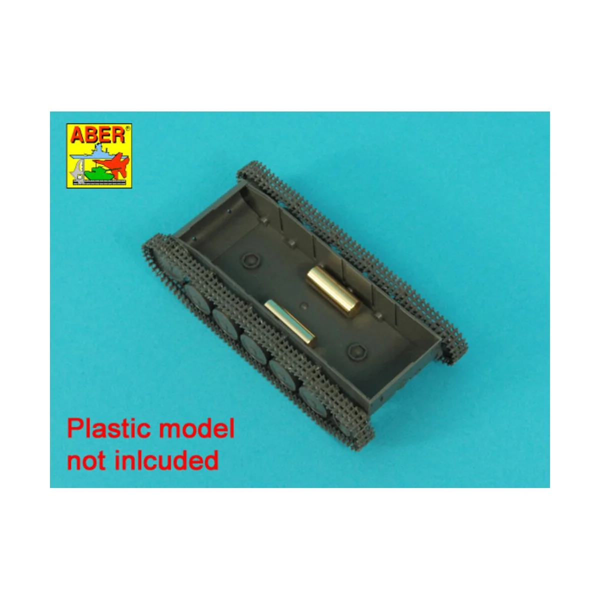 WEIGHT FOR PLASTIC MODELS 25 x 9 mm x 4 pcs. - Aber Models MW-09